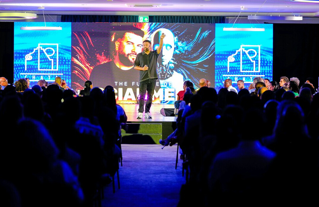 ai conference stage